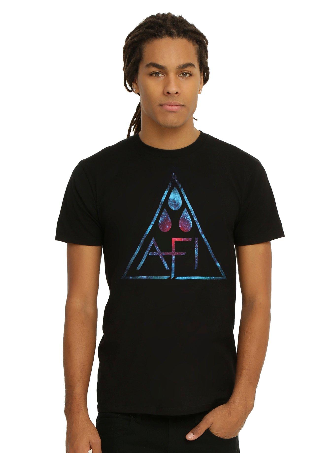 AFI Pink Blood Drops T-Shirt, , alternate