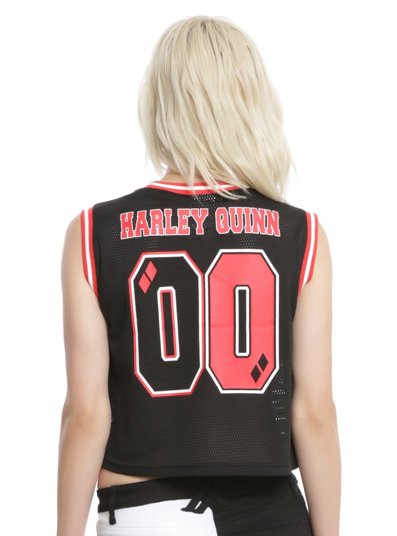 DC Comics Harley Quinn Diamond Girls Jersey Tank Top, , alternate