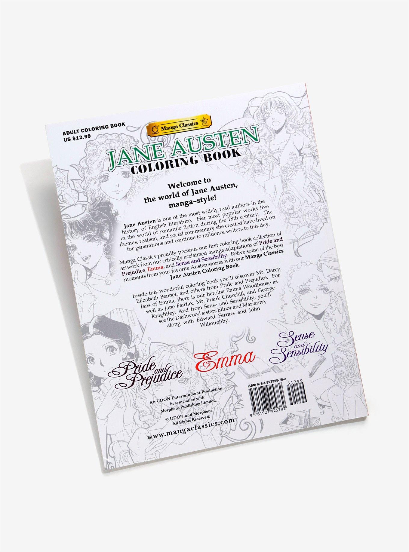 Manga Classics Jane Austen Coloring Book, , alternate