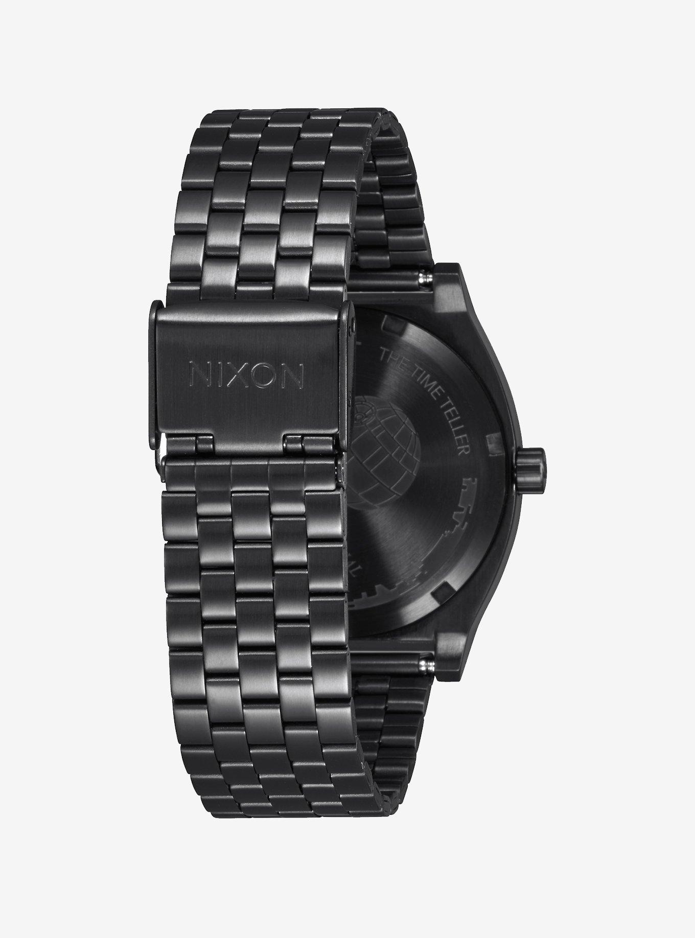 Nixon Star Wars Death Star Black Time Teller Watch, , alternate