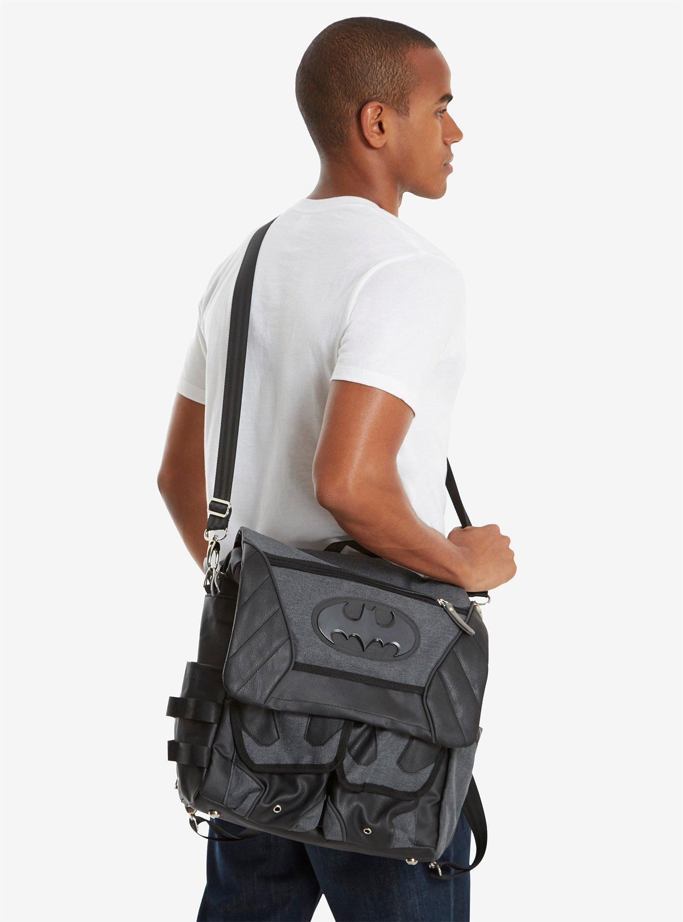 DC Comics Batman Convertible Backpack - BoxLunch Exclusive, , alternate