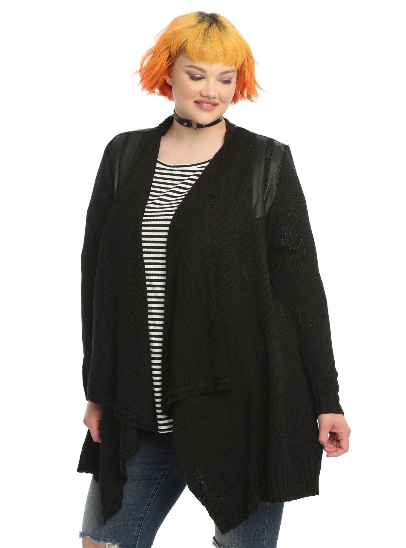Her Universe Star Wars Darth Vader Cardigan Plus Size, , alternate