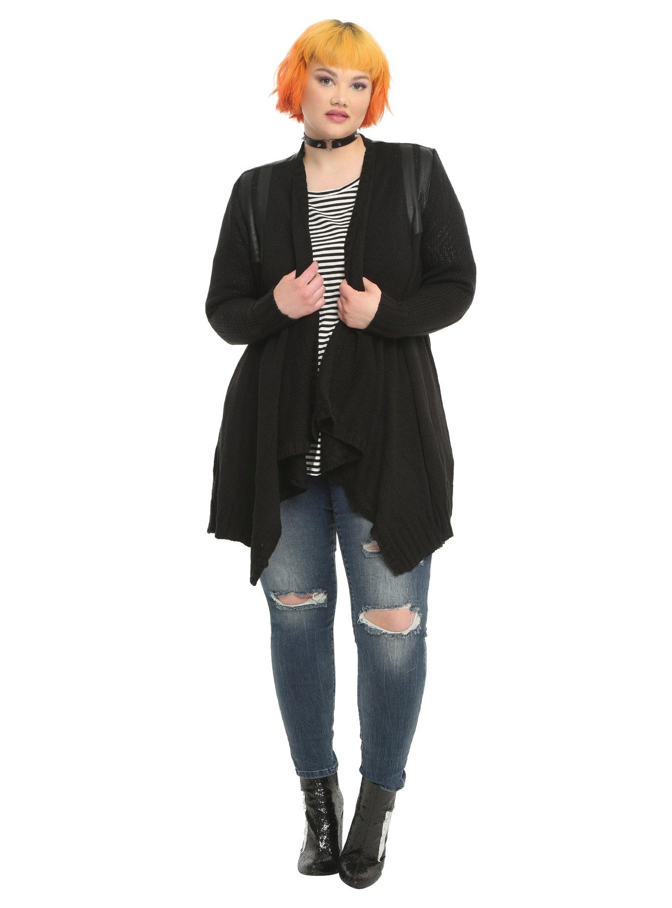 Her Universe Star Wars Darth Vader Cardigan Plus Size, , alternate