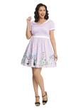 Disney Alice In Wonderland Tea Party Retro Dress Plus Size, , alternate