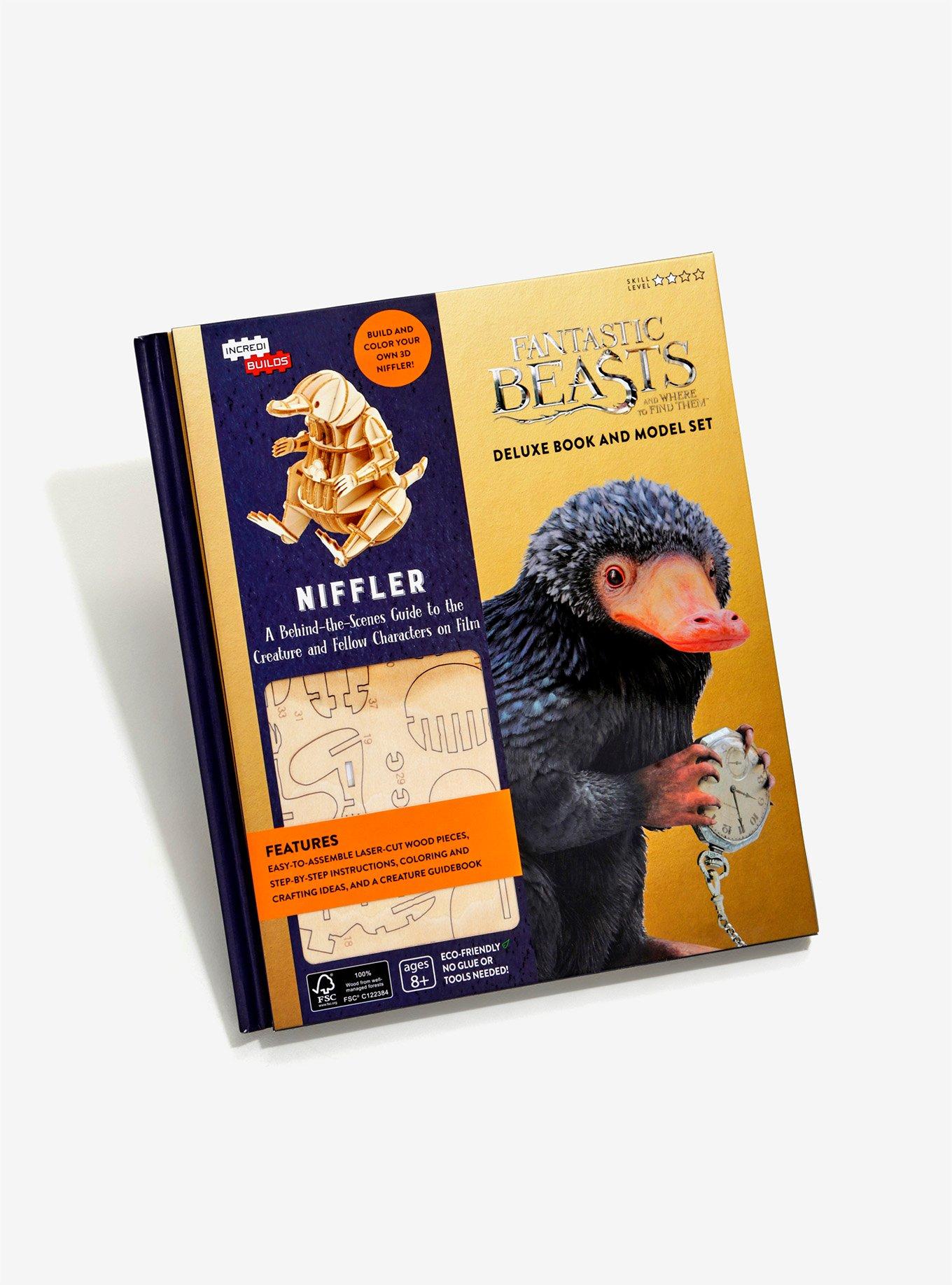 Fantastic Beasts And Where To Find Them Incredibuilds Niffler Book And Model Set, , alternate