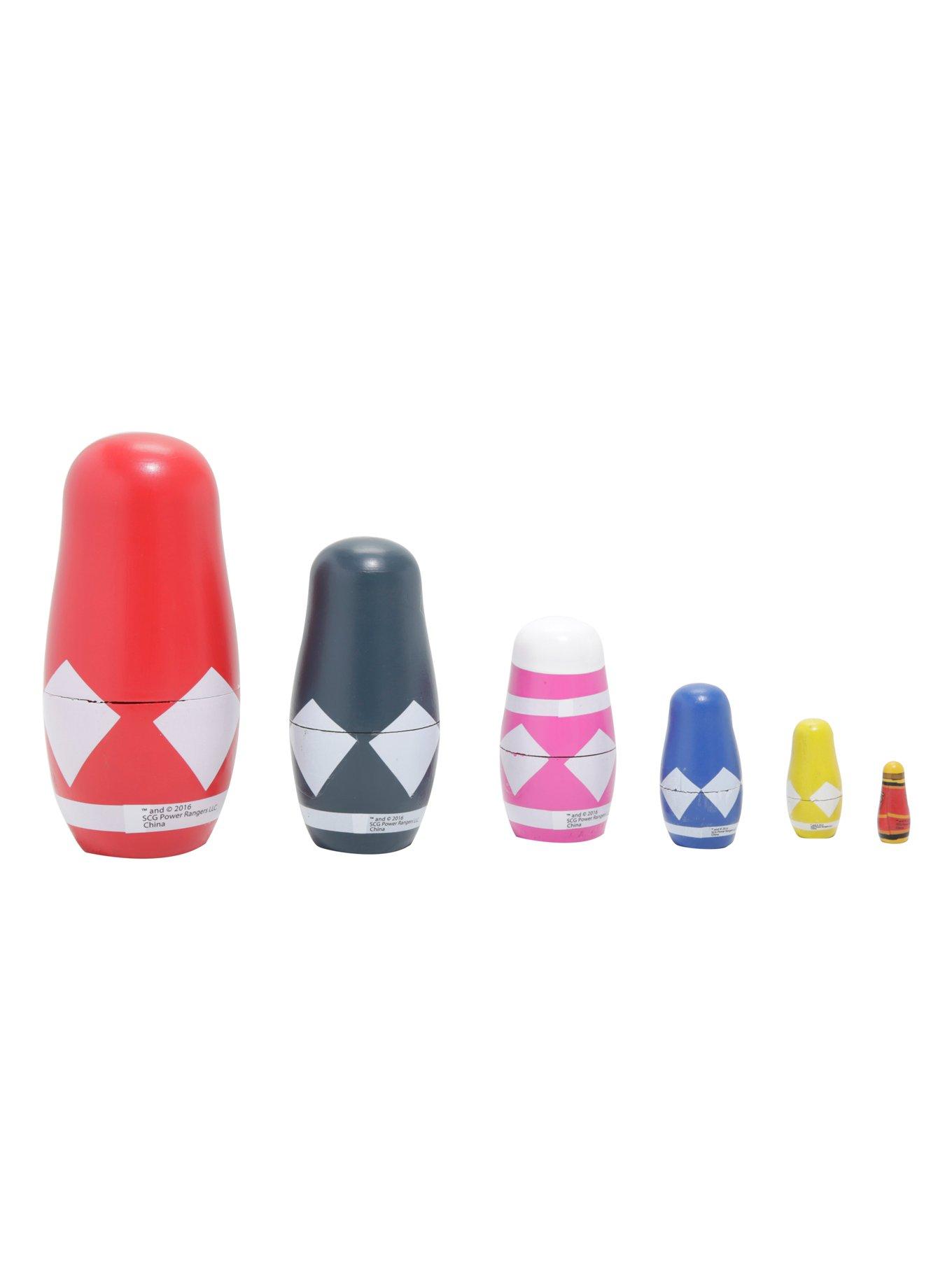 Power rangers hot sale nesting dolls