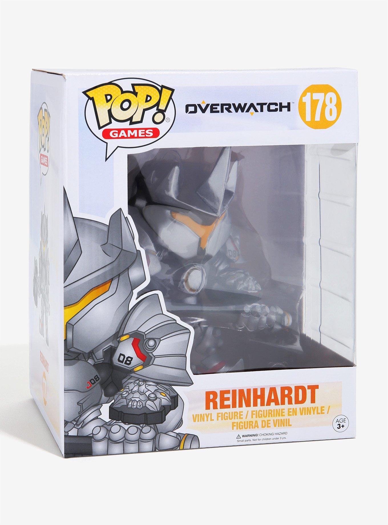Funko Pop! Overwatch Reinhardt 6 Inch Vinyl Figure, , alternate