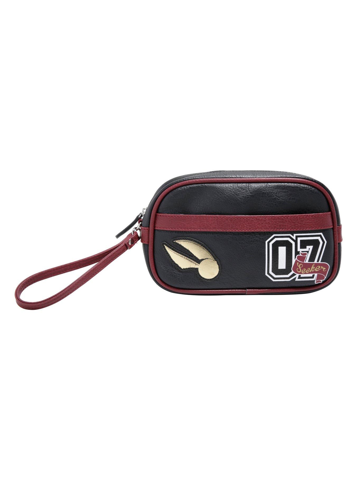 Harry Potter Quidditch Patches Makeup Bag, , alternate