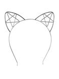 Metal Star Cat Ear Headband, , alternate