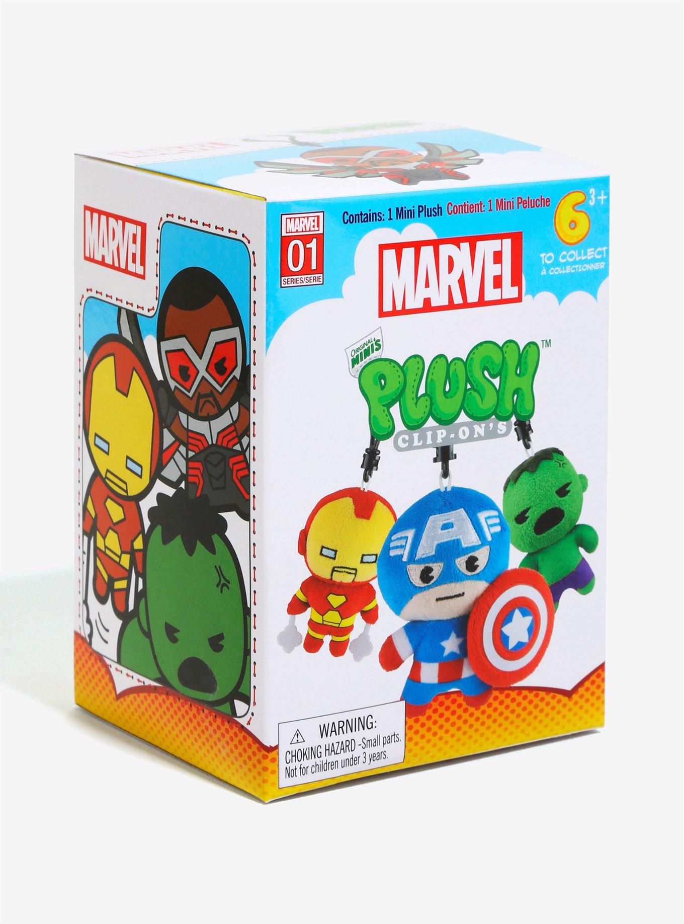 Marvel Blind Box Plush Key Chains, , alternate