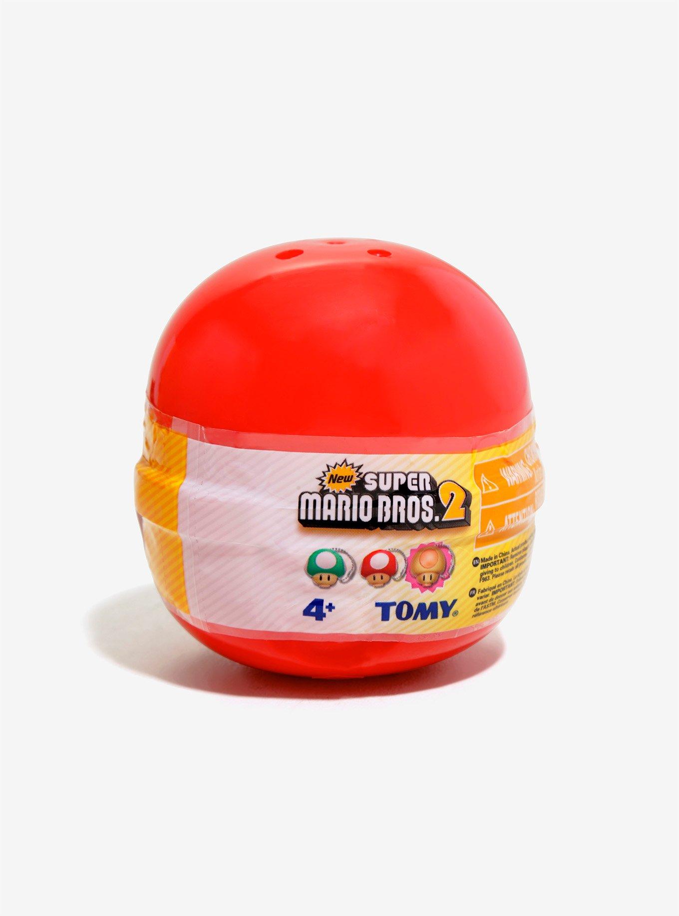 Nintendo Super Mario Bros. 2 Light Up Mushroom Blind Box Key Chain, , alternate