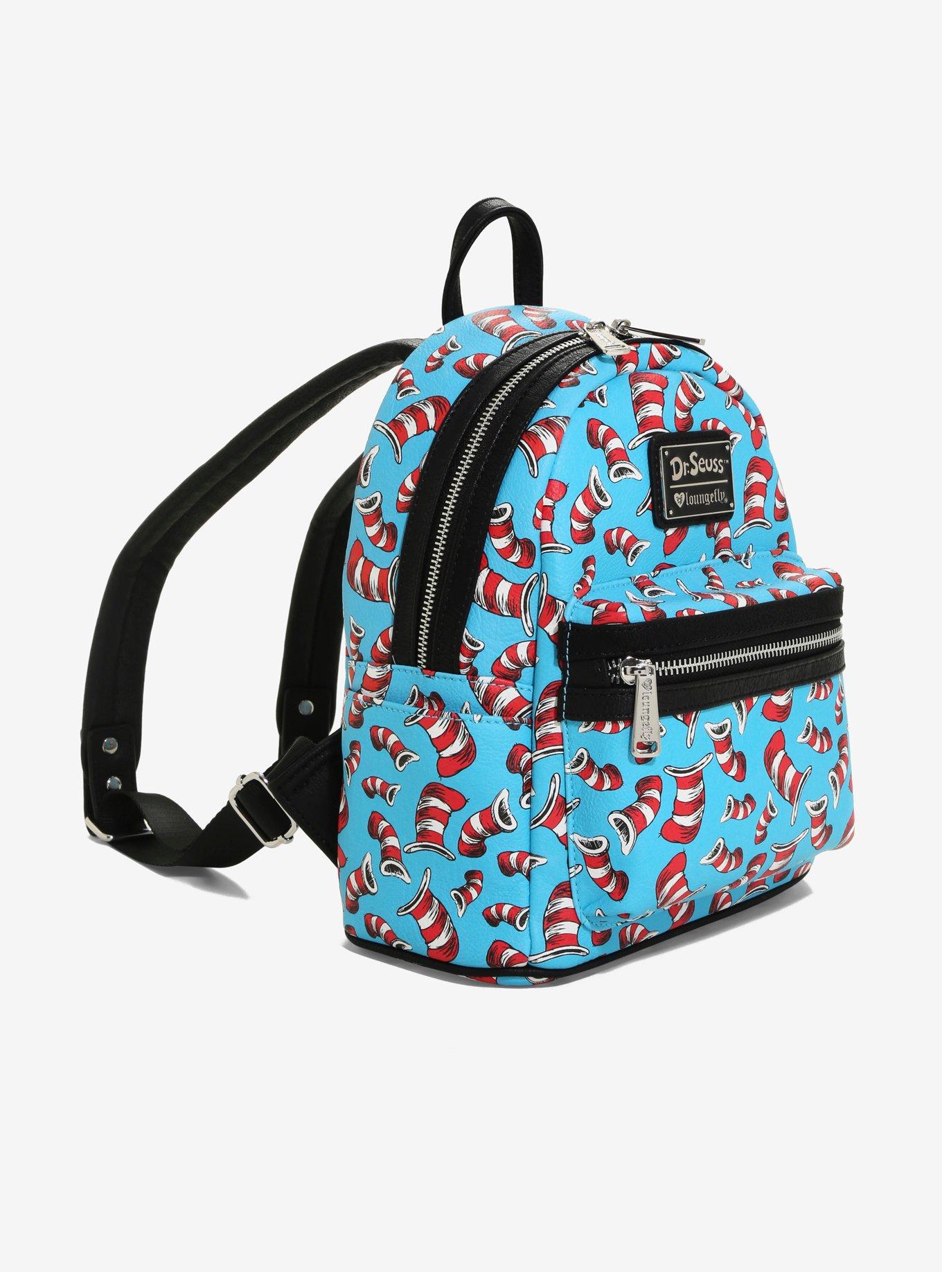 Loungefly Dr. Seuss Cat In The Hat Mini Backpack - BoxLunch Exclusive, , alternate