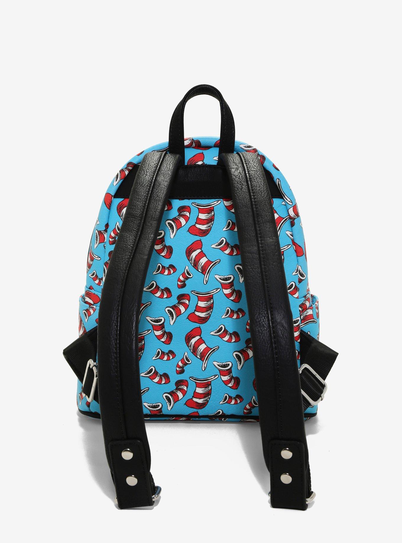 Loungefly Dr. Seuss Cat In The Hat Mini Backpack - BoxLunch Exclusive, , alternate