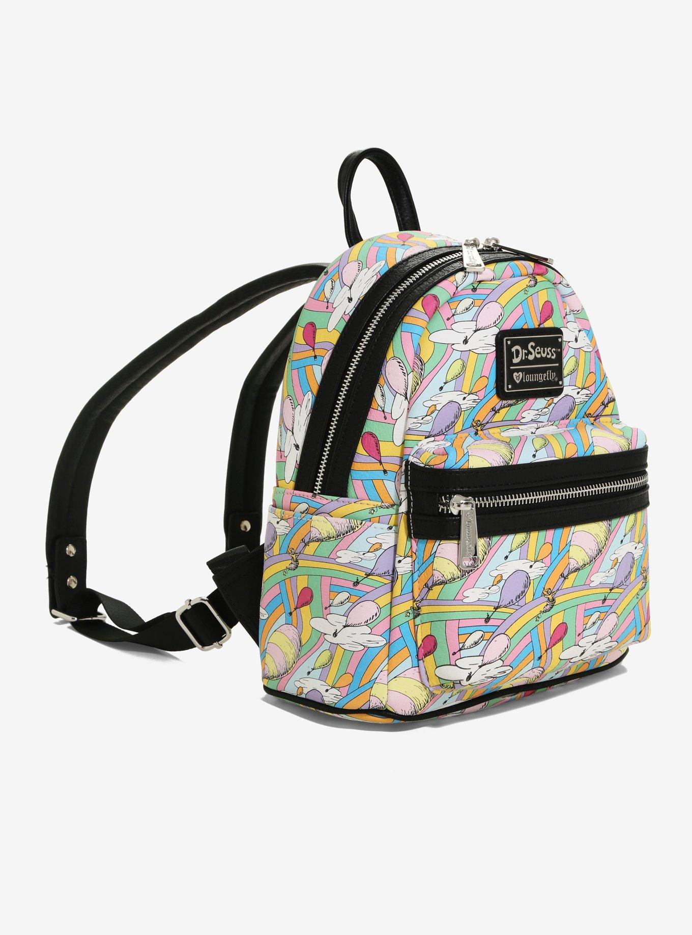 Loungefly Dr. Seuss Oh, The Places You'll Go! Mini Backpack - A BoxLunch Exclusive, , alternate