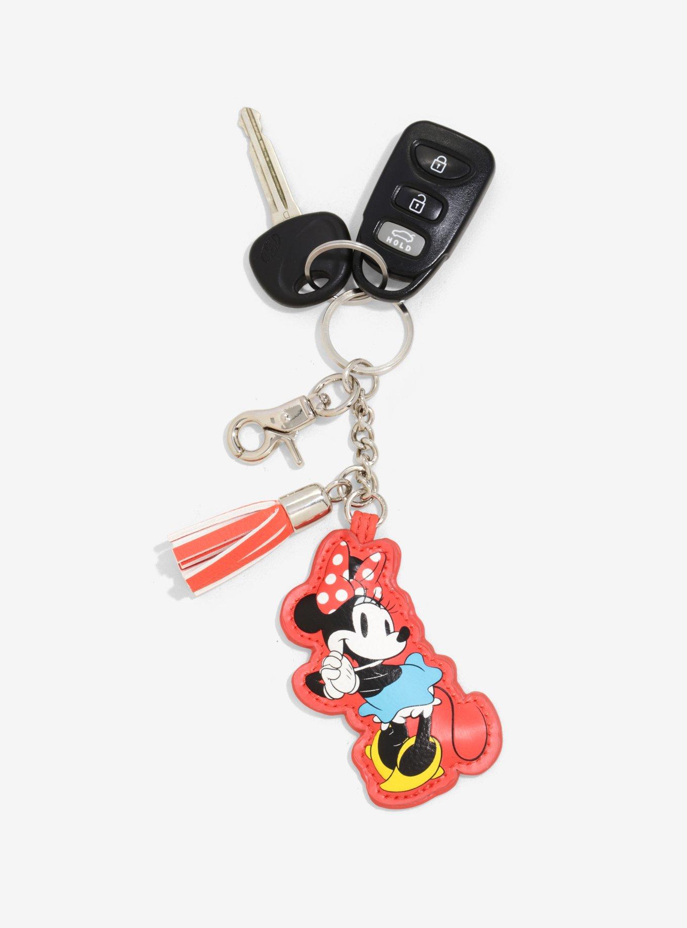 Disney Minnie Mouse Tassel Key Chain, , alternate