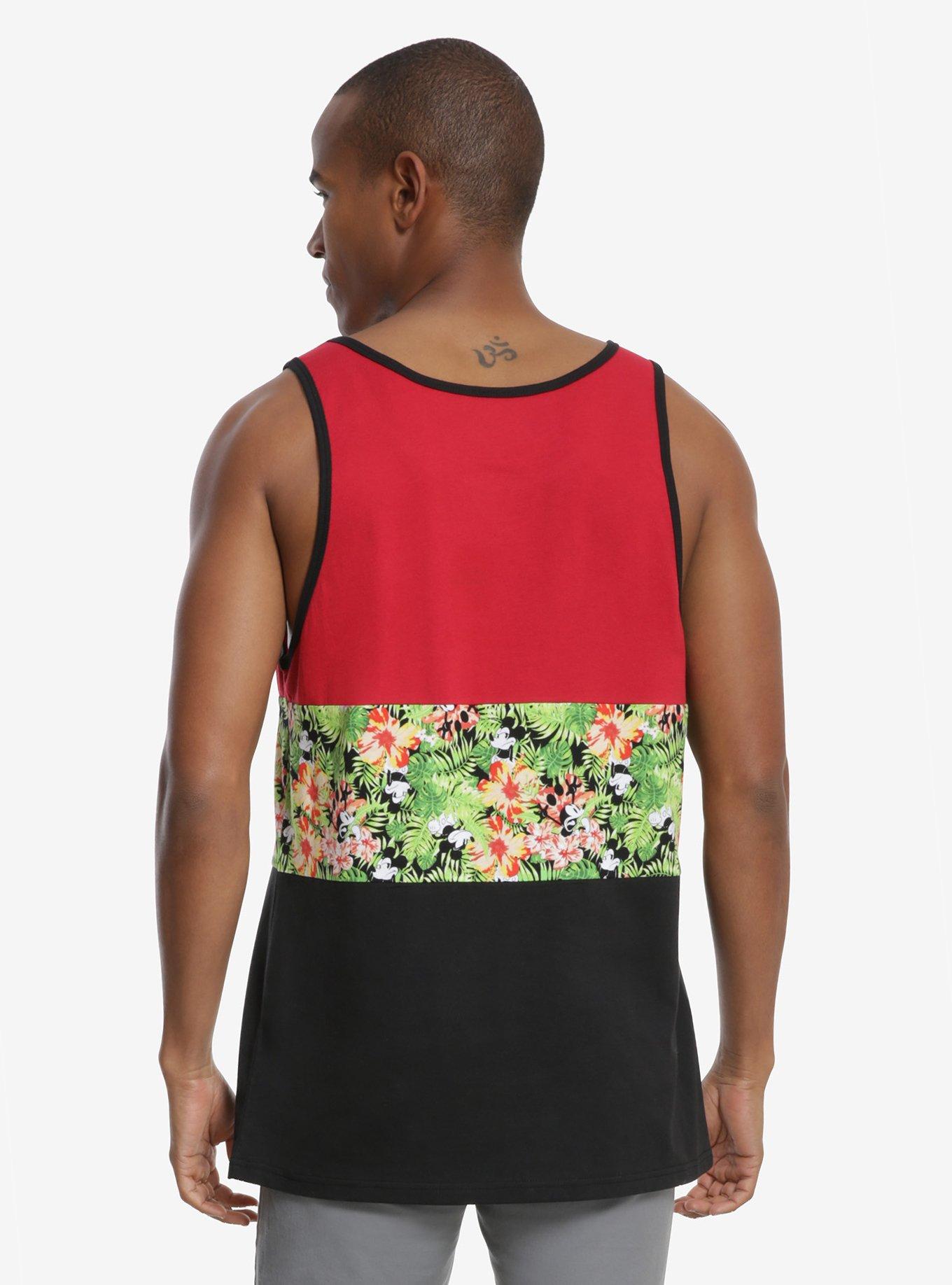 Disney Mickey Mouse Tri-Panel Tank Top, , alternate