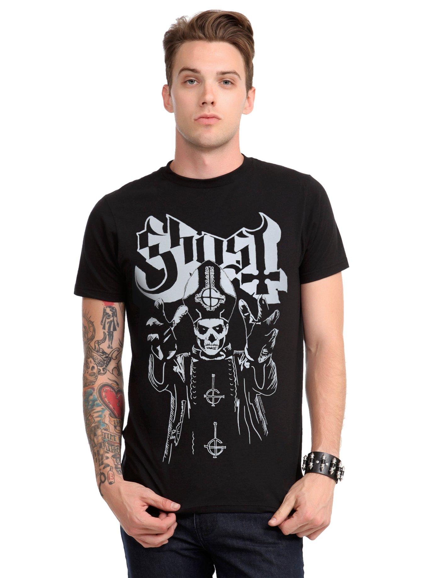 Ghost Papa Emeritus T-Shirt, , alternate