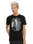 The Devil Wears Prada Skull Headdress T-Shirt, , alternate