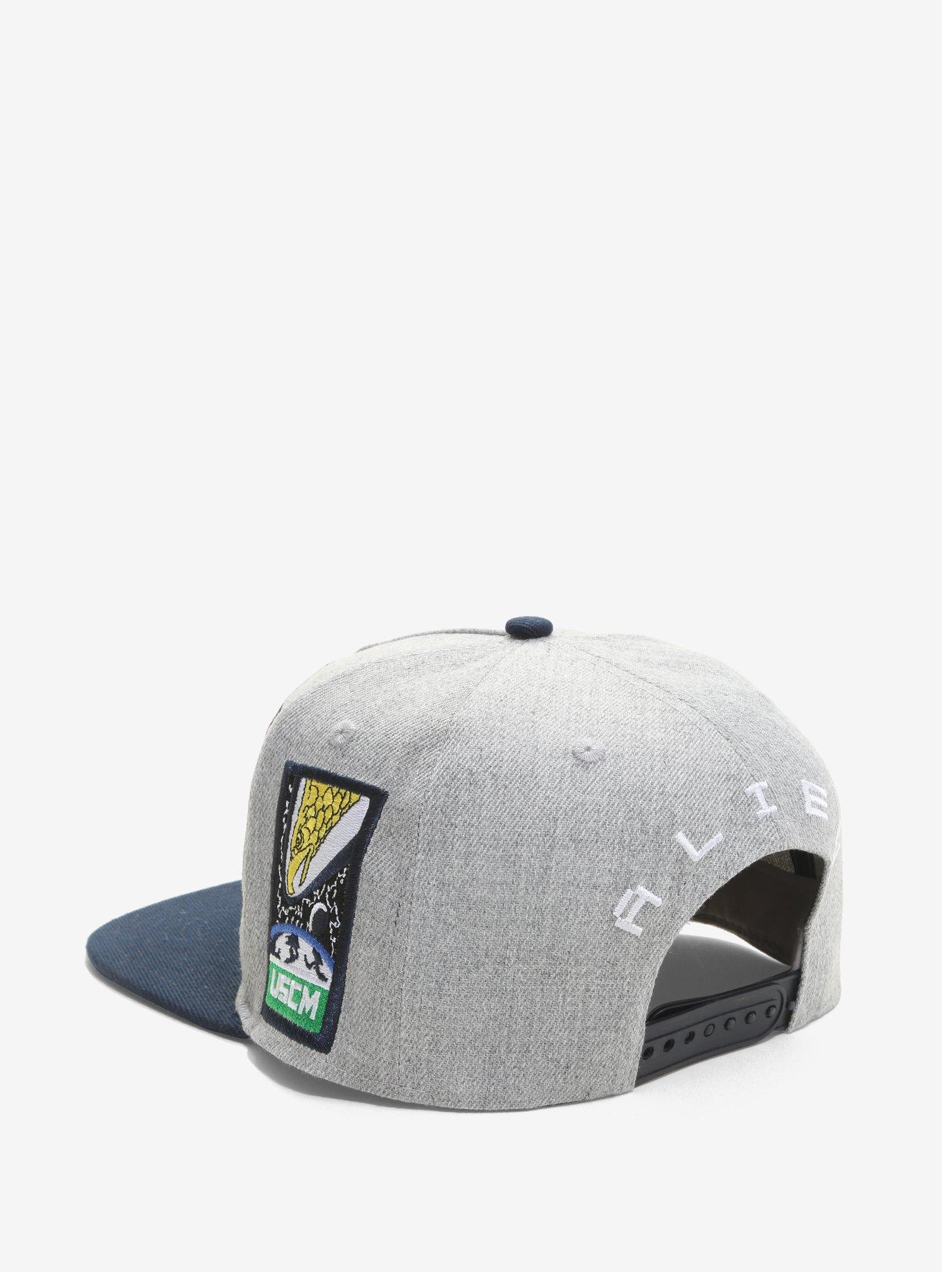 Alien Weyland-Yutani Corporation Patch Snapback Hat - BoxLunch Exclusive, , alternate