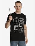 Harry Potter Trouble Finds Me T-Shirt, , alternate