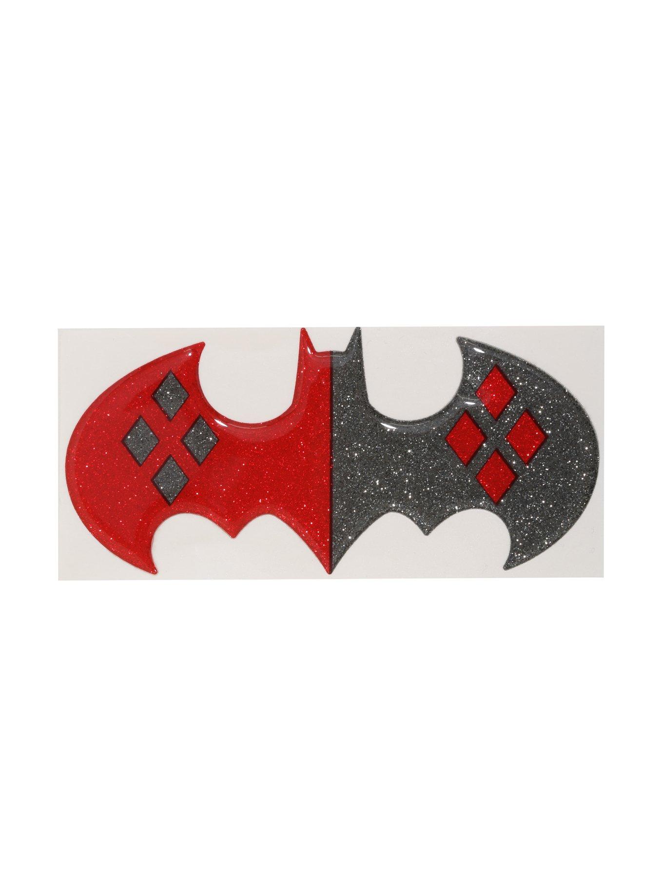 DC Comics Batman Harley Quinn Logo Window Decal, , alternate