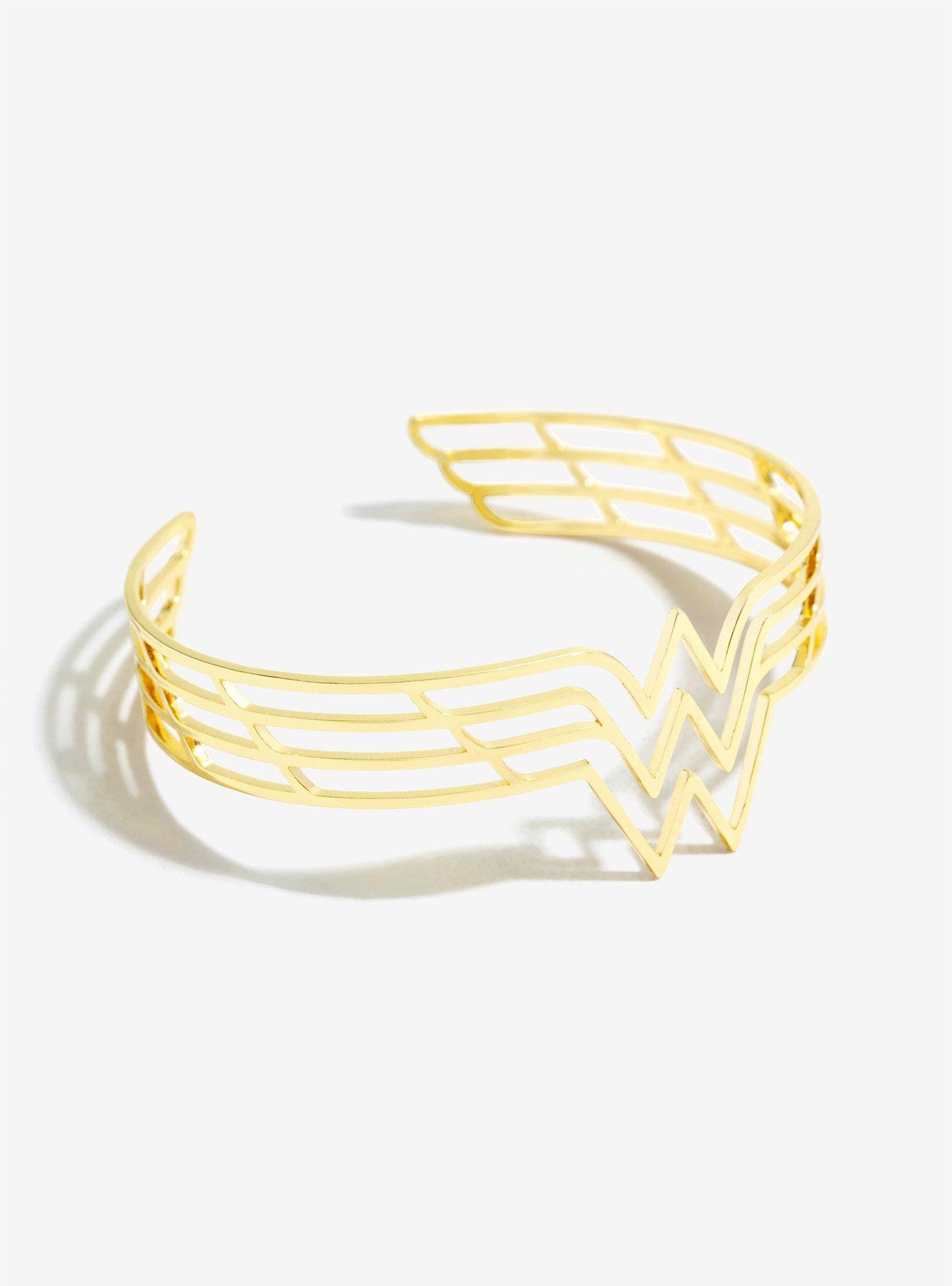 DC Comics Wonder Woman Cutout Cuff Bracelet, , alternate
