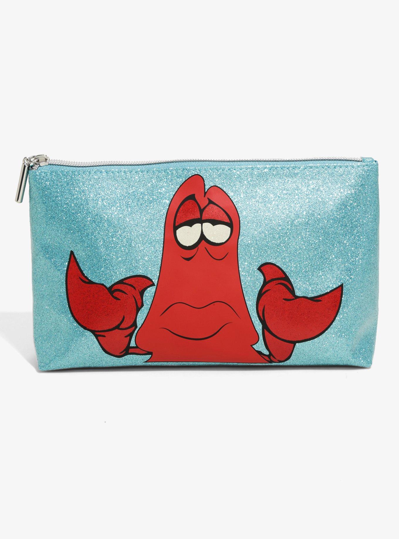 Danielle Nicole Disney The Little Mermaid Sebastian Makeup Bag, , alternate