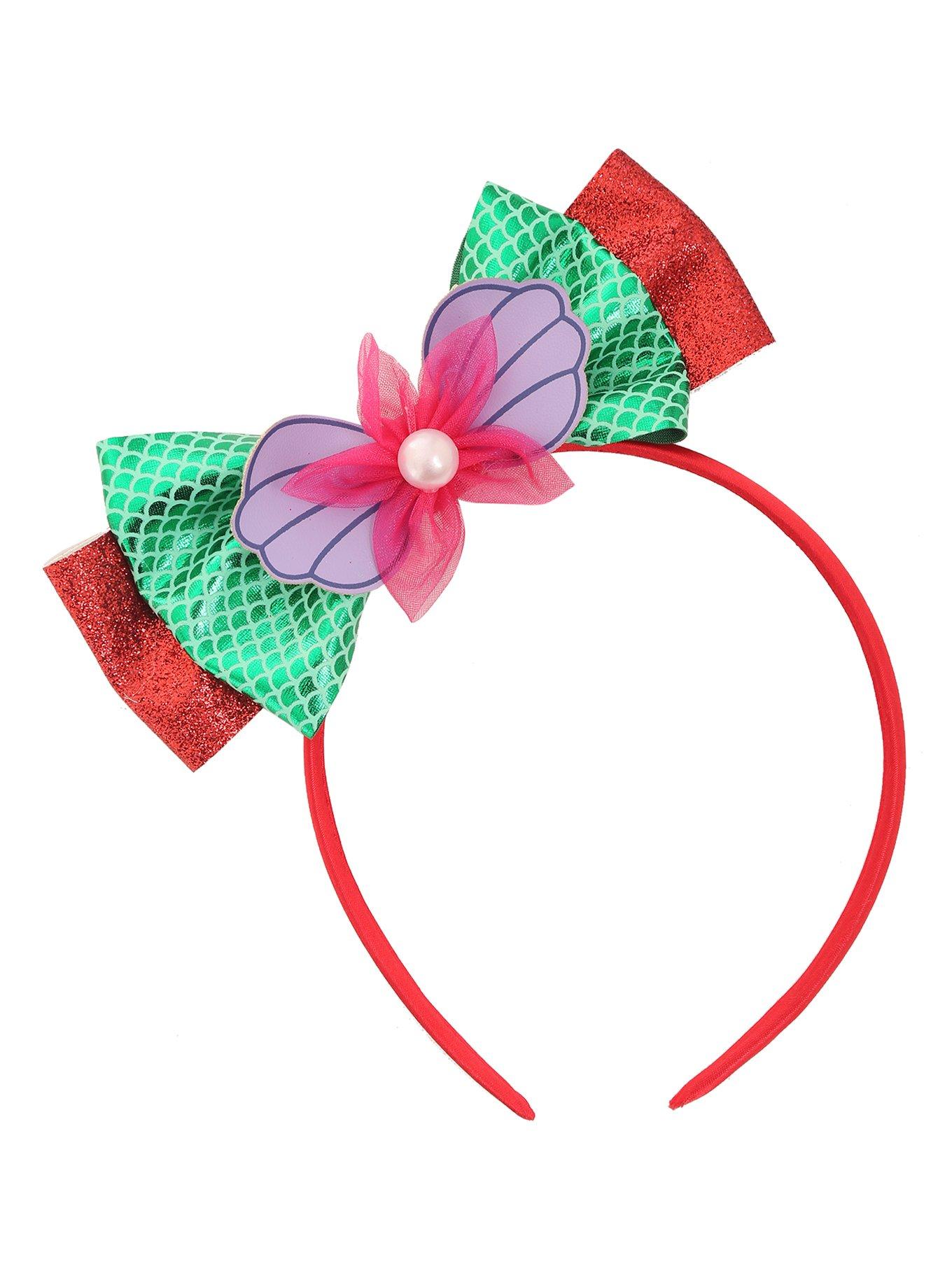 Disney The Little Mermaid Ariel Cosplay Bow Headband, , alternate