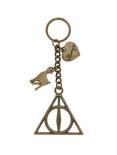 Harry Potter Deathly Hallows Charm Key Chain, , alternate