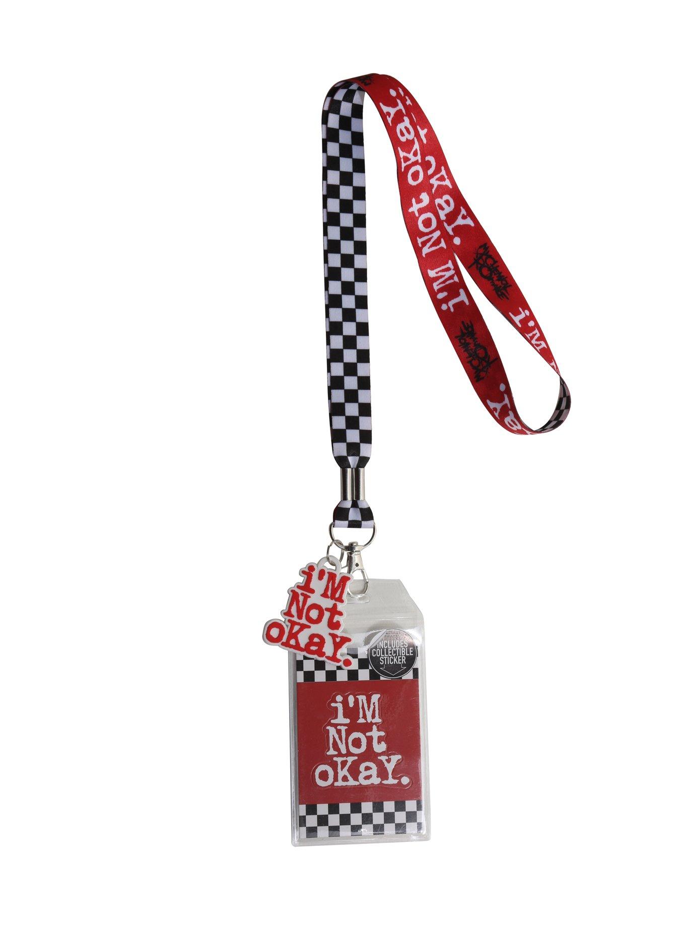 My Chemical Romance I'm Not Okay Lanyard, , alternate