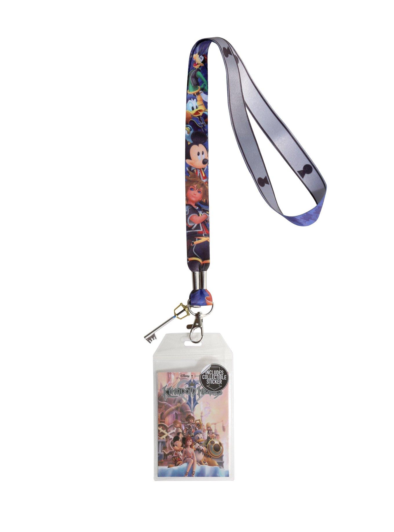 Disney Kingdom Hearts II Keyhole Lanyard, , alternate