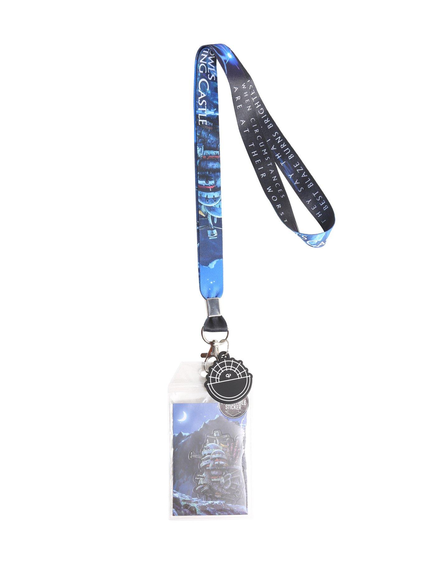 Studio Ghibli Howl's Moving Castle Blaze Quote Lanyard, , alternate