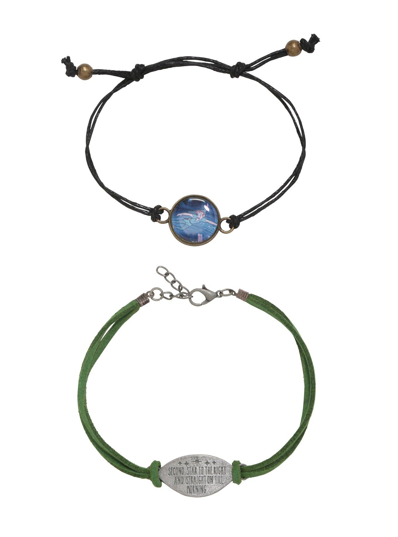 Disney Peter Pan Compass Bracelet Set, , alternate