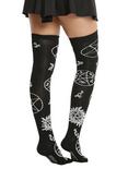 Supernatural Symbols Thigh-High Socks, , alternate