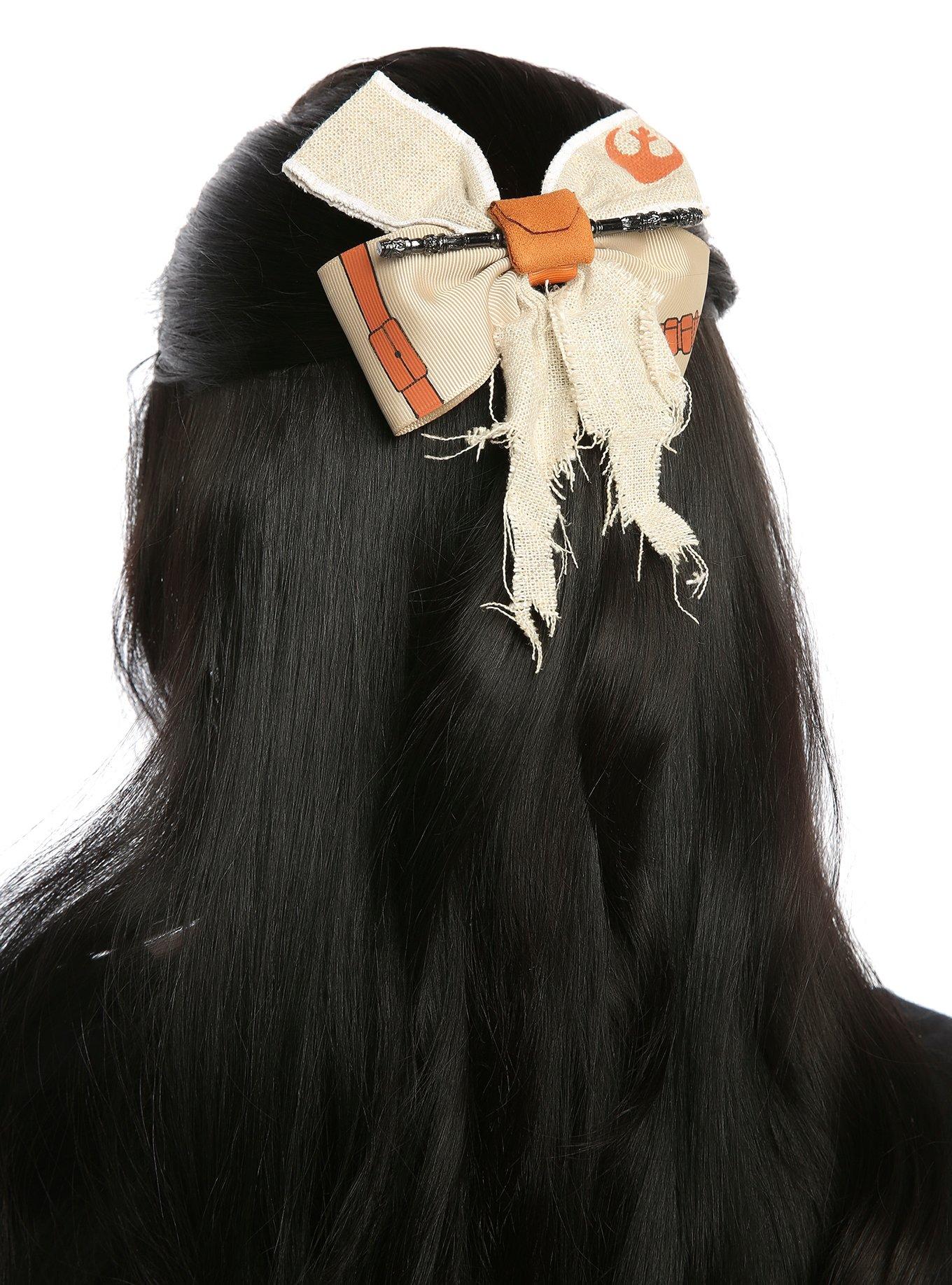 Star Wars The Force Awakens Rey Cosplay Hair Bow, , alternate