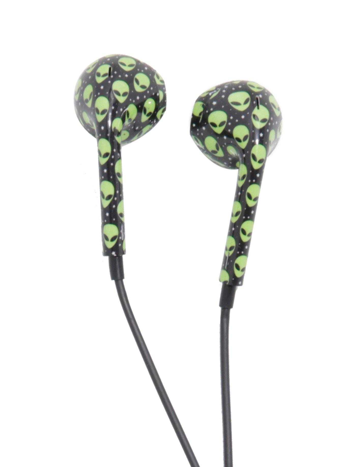 Micase Alien Head Earbuds, , alternate