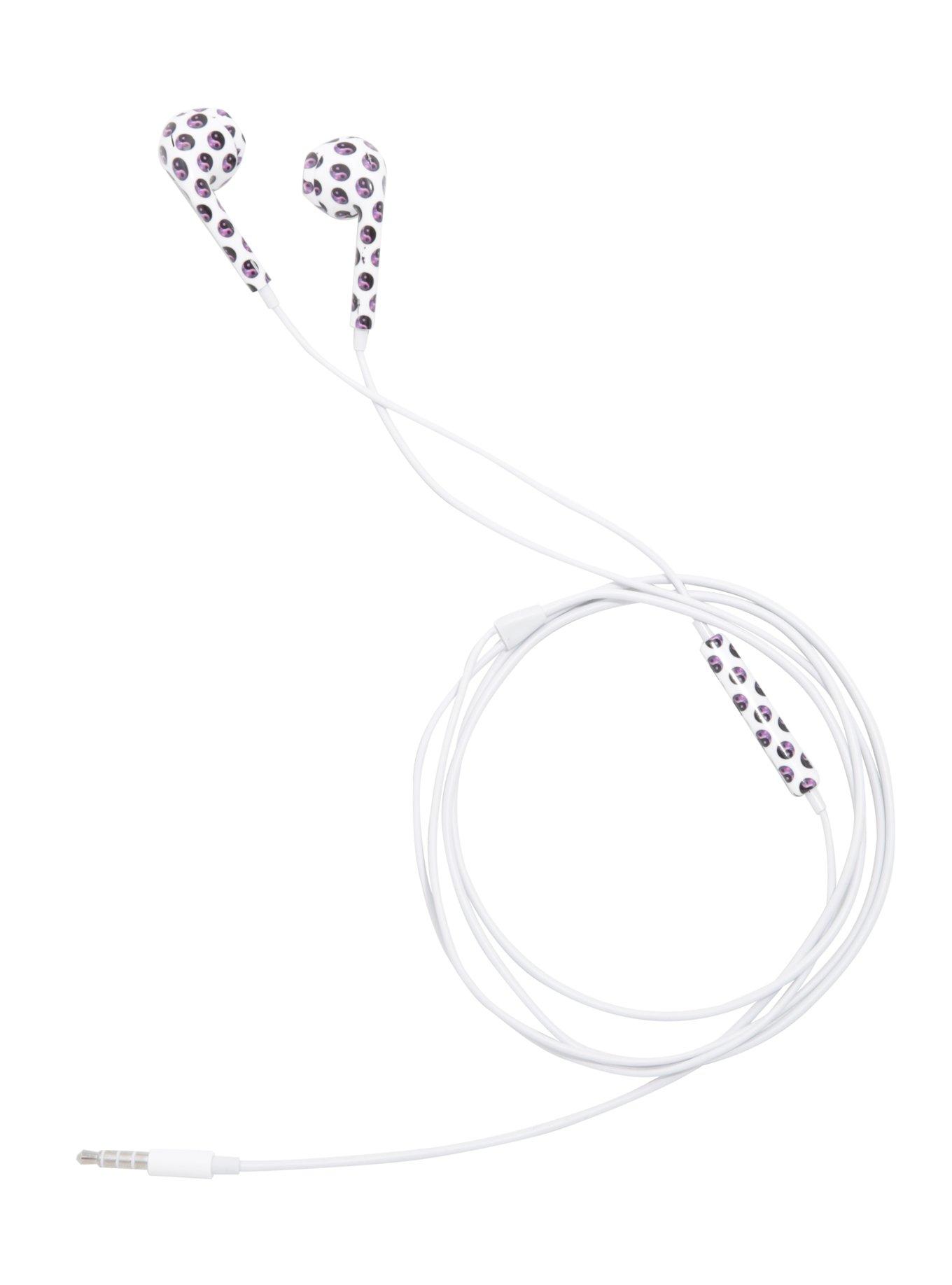 Micase Purple Yin-Yang Earbuds, , alternate