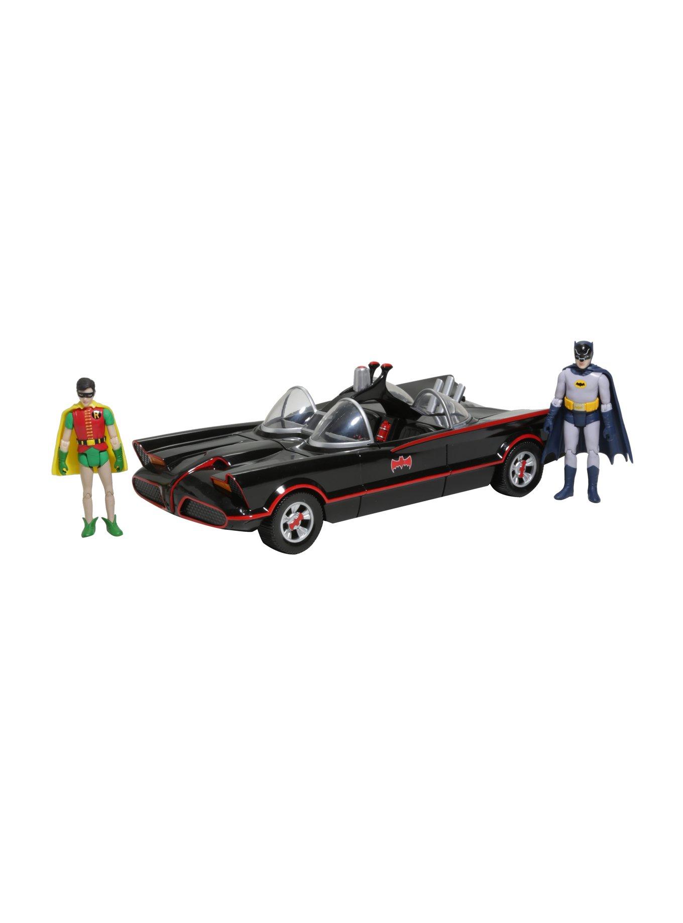 Funko DC Comics Batman Classic TV Series Batmobile  With Batman & Robin Action Figure Set, , alternate