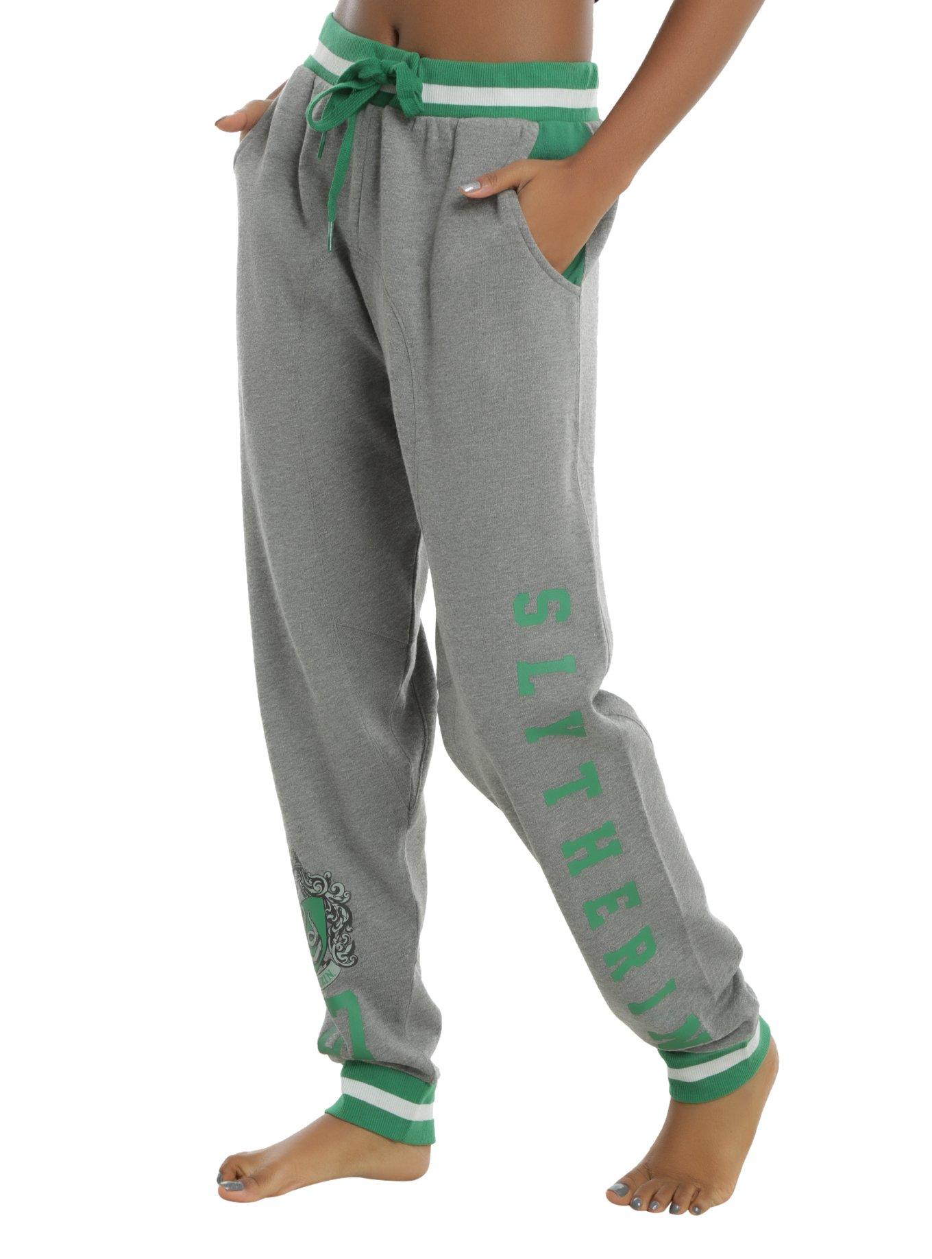 Harry Potter Slytherin Girls Jogger Pants, , alternate