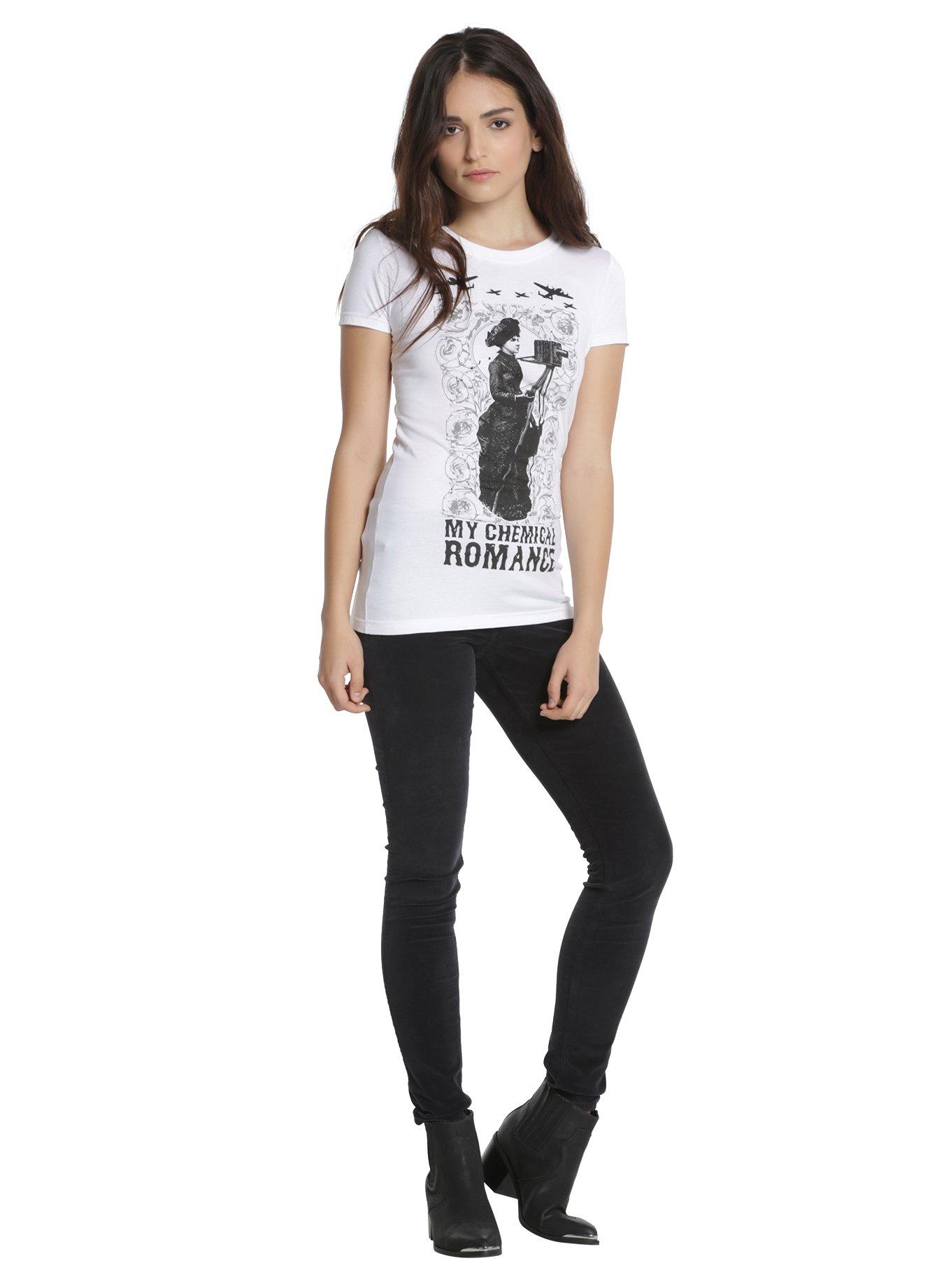 My Chemical Romance Victorian Lady Girls T-Shirt, , alternate