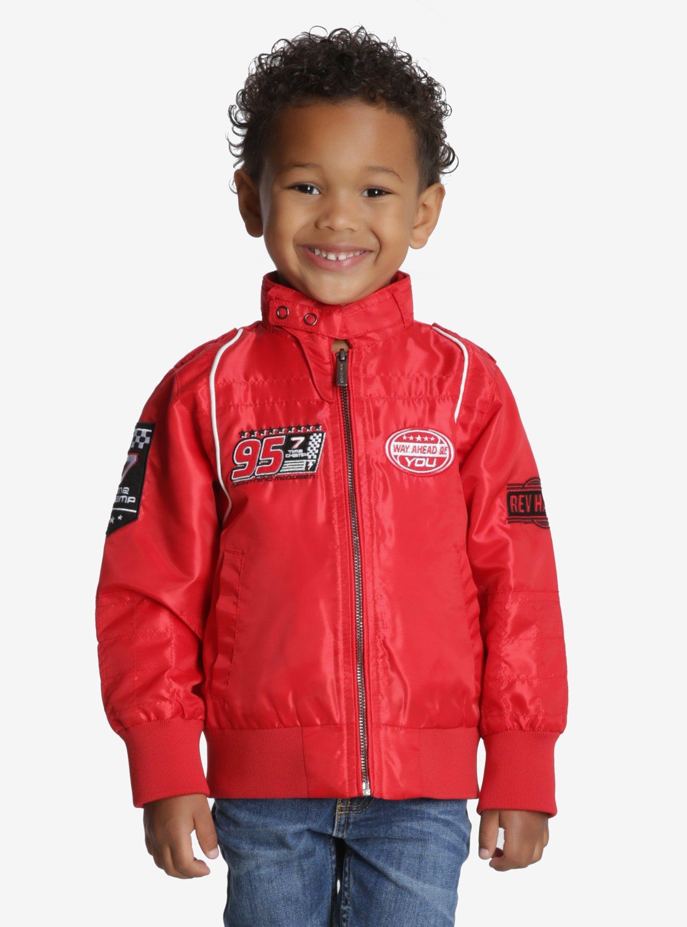 Members Only Disney Pixar Cars Red Racer Toddler Jacket, , alternate