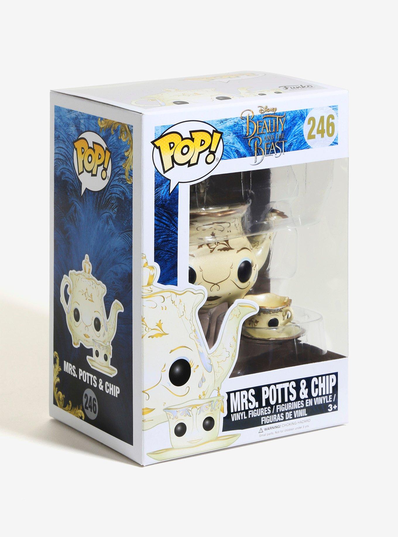 Funko Pop! Disney Beauty And The Beast Mrs. Potts & Chip Vinyl Figures, , alternate