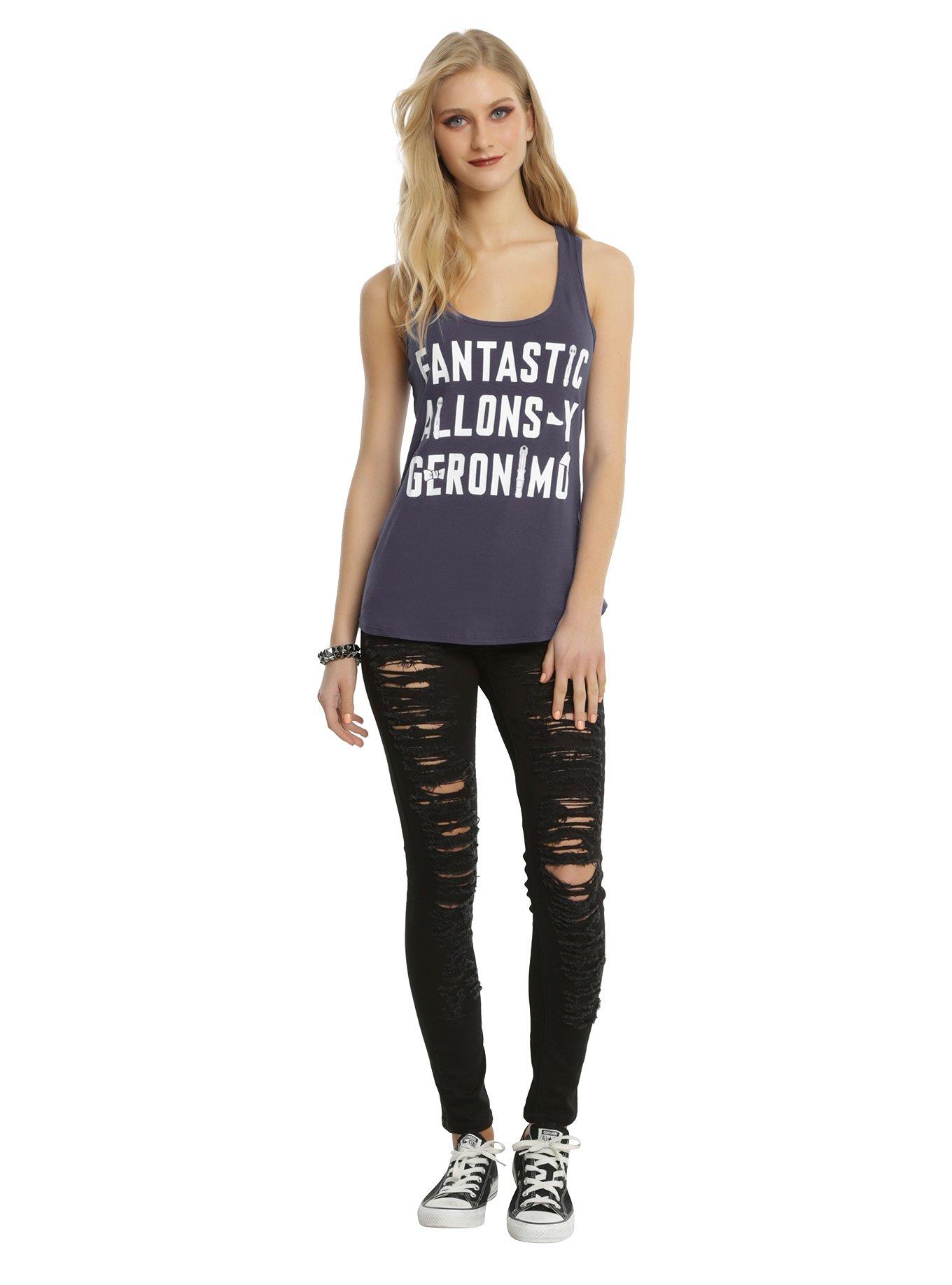 Doctor Who Geronimo Girls Tank Top, , alternate