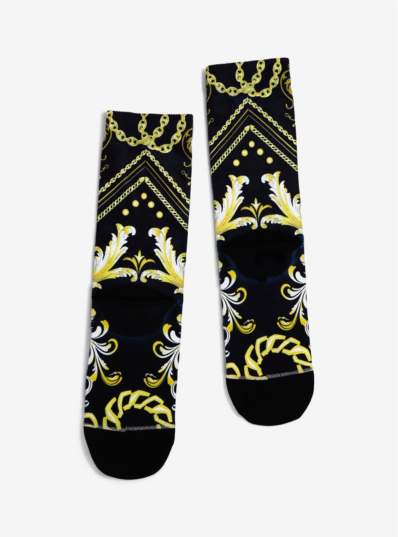 Stance Disney Beauty And The Beast Handsome Beast Womens Socks, , alternate
