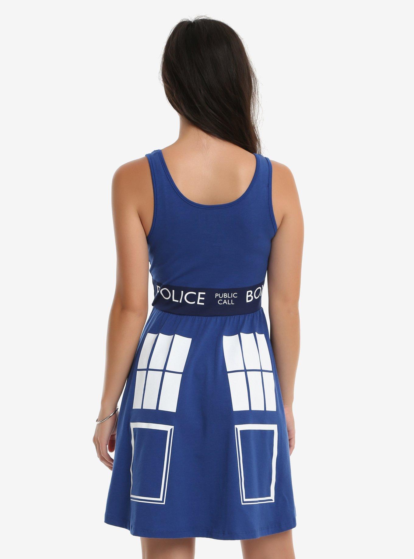 Doctor Who TARDIS A-Line Dress, , alternate