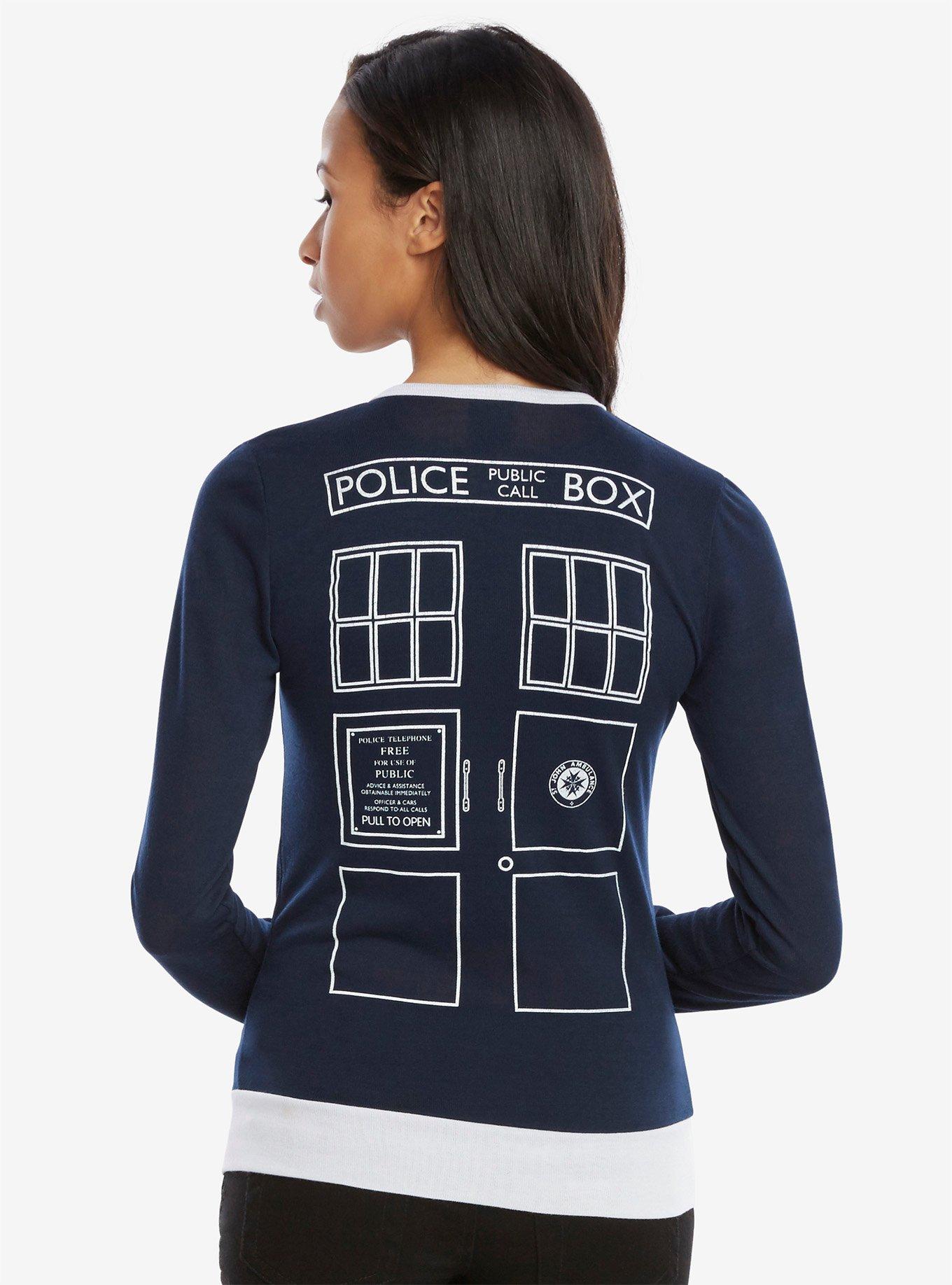 Doctor Who TARDIS Cardigan, , alternate