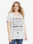Star Trek 50th Anniversary Best Lines T-Shirt Plus Size, , alternate