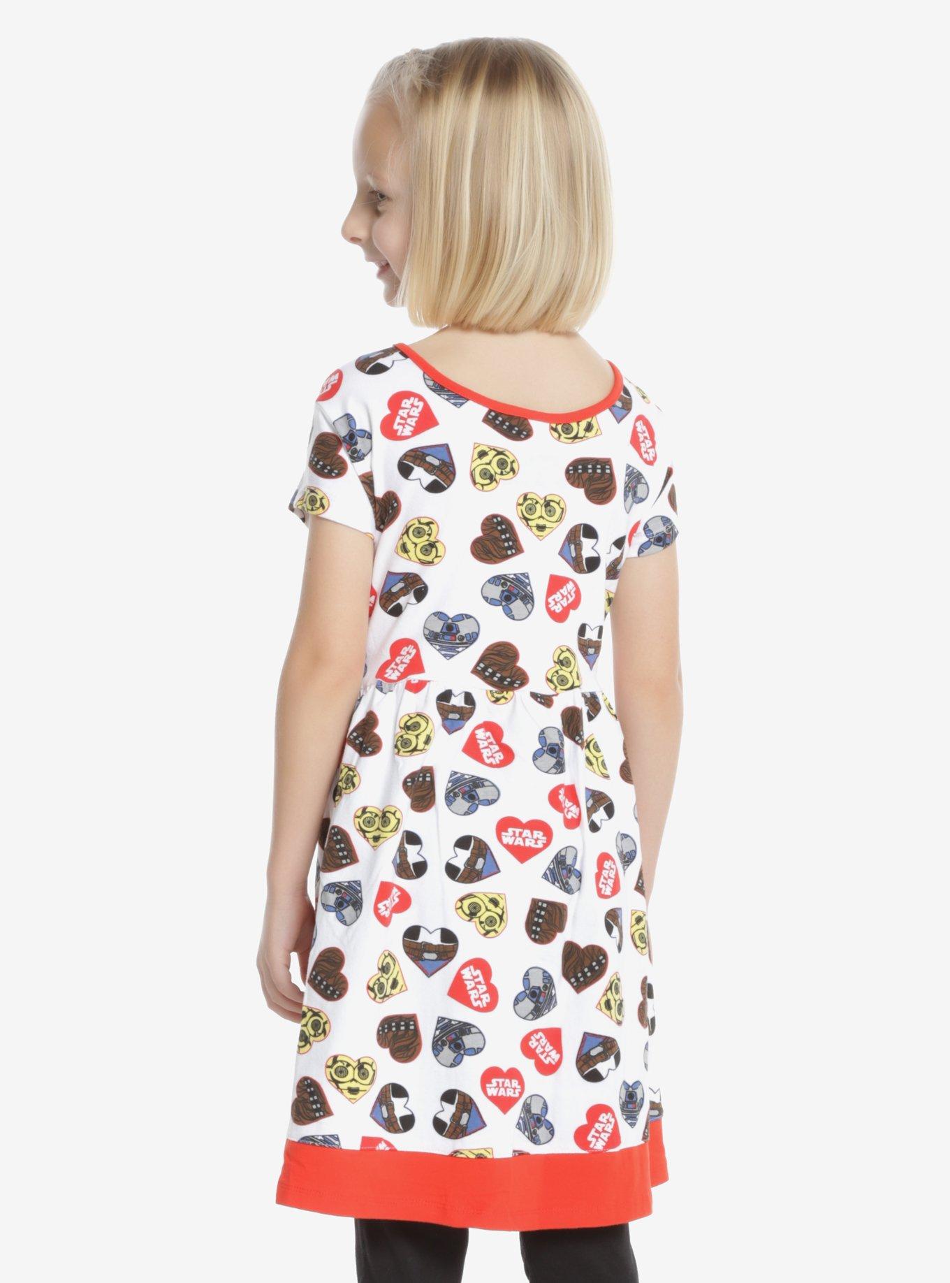 Her Universe Star Wars Heart Good Guys Youth Dress, , alternate