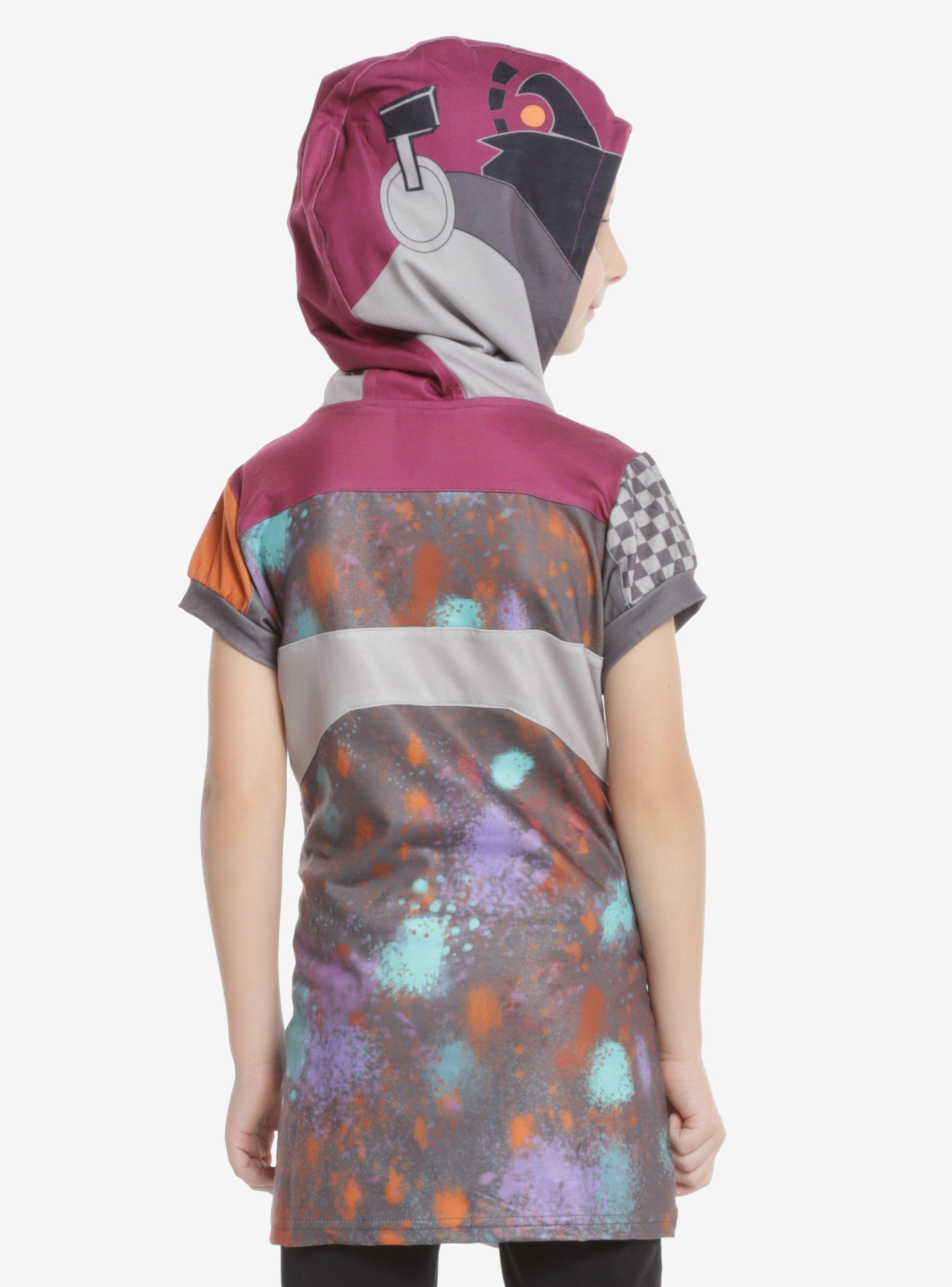 Star Wars Sabine Youth Hooded Costume T-Shirt, , alternate
