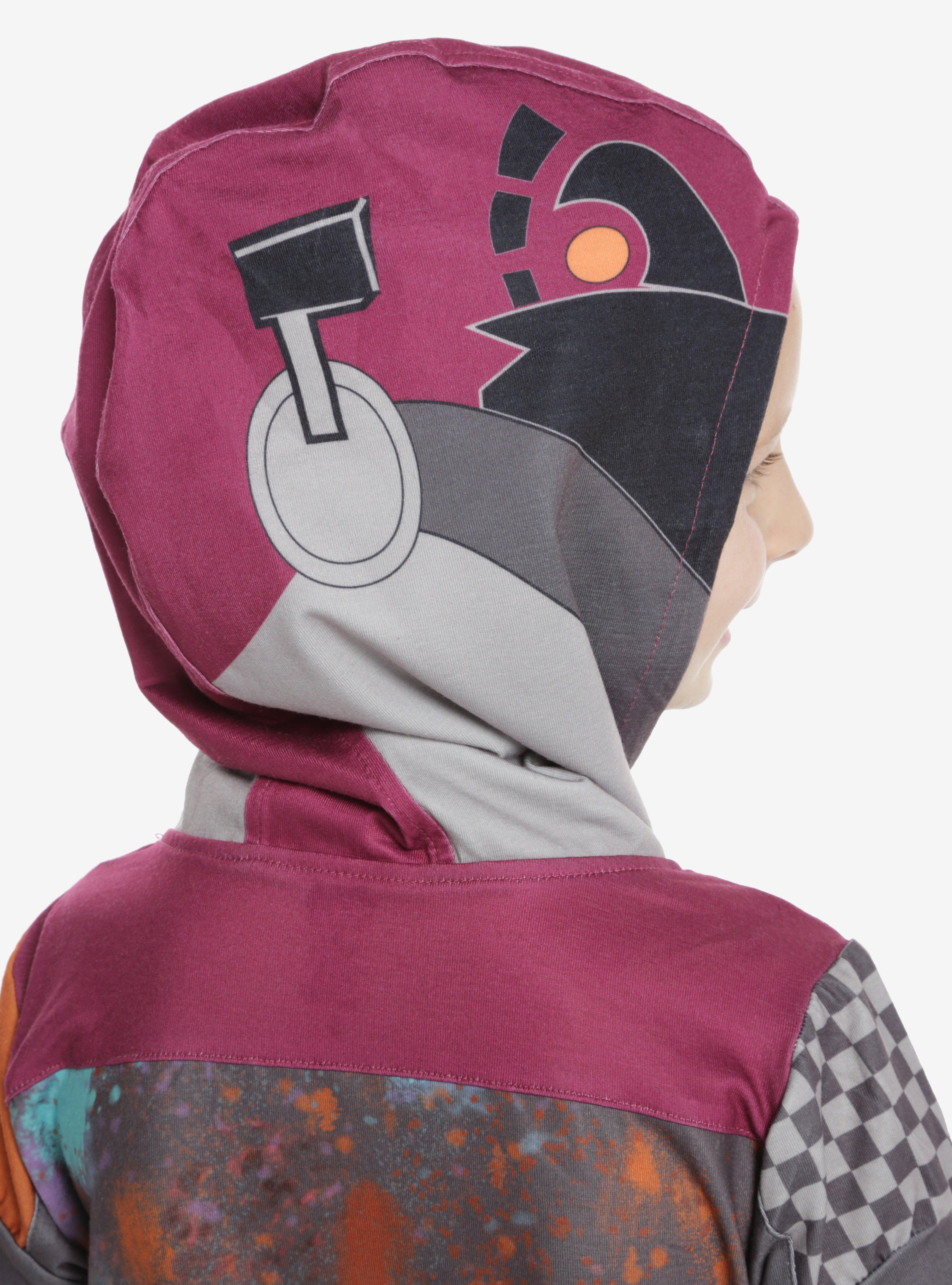 Star Wars Sabine Youth Hooded Costume T-Shirt, , alternate